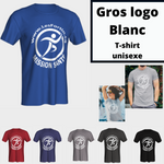 Mission Santé - gros logo blanc (T-Shirt Unisexe)