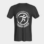 Mission Santé - gros logo blanc (T-Shirt Unisexe)